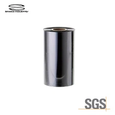 UVインク黒から赤のリボン